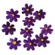 thumbnail image 4 of 10 margaritas artificiales de tela, pequeñas flores falsas, decoración floral DIY Púrpura, 4 of 9