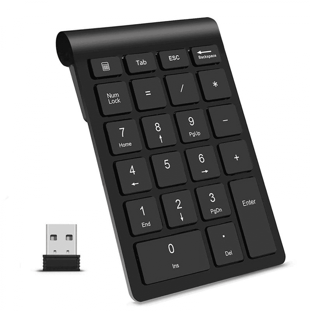 Wireless Number Pads, Numeric Keypad22 Keys Portable 2.4 GHz Financial