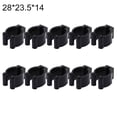thumbnail image 6 of SPRING PARK 10Pcs Plastic Billiards Snooker Cue Locating Clip Holder for Pool Cue Racks, 6 of 7