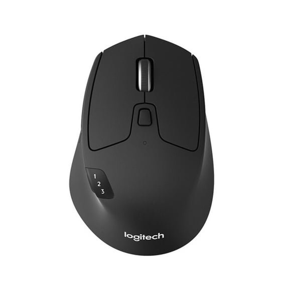 FlyFlise Logitech M720 Wireless Mouse Bluetooth&Unifying Dual-mode Connection Wireless Mouse Support 3 Devices Switching 1000DPI