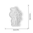 thumbnail image 6 of Clearance!Halloween Cookie Cutters Embossing, Halloween Cookie Shaped Mold and Stamps Halloween Shapes 3D Plastic Cookie Cutters for Kids Fondant Cookie Baking Birthday Party Supplies, 6 of 8