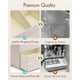 thumbnail image 5 of Organizador de maquillaje Vlando Skincare Vanity PU Leather Apricot, 5 of 8