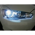 thumbnail image 2 of For Mitsubishi Lancer LED DRL Head Light Strips Day Time Running Lamp Pair Set, 2 of 6