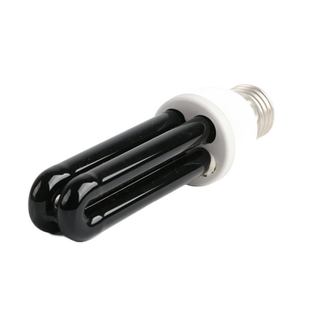 Discoteca, bombilla fluorescente compacta ultravioleta E27, luz negra fluorescente ultravioleta, funcionamiento suave