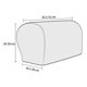 thumbnail image 2 of Fundas elásticas para reposabrazos, fundas de LICRA para brazos para sillas, sofás, sillones, fundas para sofá reclinable, 2 uds.(Gris claro)(Un par), 2 of 5