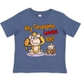 thumbnail image 3 of Inktastic My Grandma Loves Me Monkey Boys or Girls Toddler T-Shirt, 3 of 5