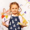 thumbnail image 3 of Siberian Husky Kids Aprons for Girls and Boys,Adjustable Neck Strap Toddler Aprons for Kids Cooking Baking, 3 of 7