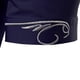 thumbnail image 4 of Playera Elvqul Caballero Stretch Casuales sin Estampado Manga Corta Azul Marino Solapa Botones, 4 of 5