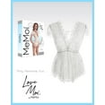thumbnail image 5 of LoveMoi Women's Ava Lace Boyshort Romper with Sweetheart Neckline - Boys - Male, XL, White, 5 of 7