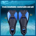 thumbnail image 5 of Aletas De Natación Deportes Acuáticos Snorkel Buceo Aletas de natación Mujeres Hombres Deportes acuáticos Aletas de pie sumergibles, 5 of 5