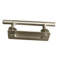 thumbnail image 5 of Carbon Steel Sliding Door Fittings Barn Door Hardware Sliding Door Double-Sided Handle handle for door Sets - Chrome, 5 of 8