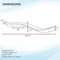 thumbnail image 6 of The Refined Feline, Lotus Branch Cat Shelf, White, 6 of 6