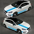thumbnail image 6 of Walbest Universal Car Auto Sporty Racing Stripe Sticker Set, 2 Pack Rearview Mirror Stickers + 1Pack Car Hood Sticker + 2 Pack Car Body Stickers, 6 of 7