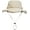 Beige, variant on Men Sun Hat Summer UPF 50+ Boonie Bucket Hats Wide Brim Breathable Foldable Safari Fishing Cap Light Grey