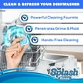 thumbnail image 3 of Splash Rinse Dishwasher Cleaner Tablets - Deep Cleaning For All Dishwasher Machine Models, 3 of 6