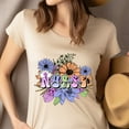 thumbnail image 4 of Emergency Nurse T-Shirt | Floral Graphic Nurse Appreciation Tee, Natural, Size M, 4 of 6