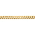 thumbnail image 3 of Primal Gold 14 Karat Yellow Gold 6.25mm Flat Beveled Curb Chain, 3 of 9