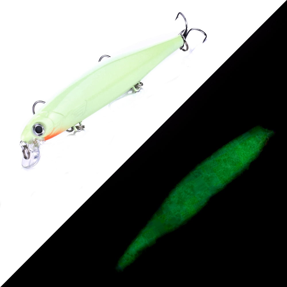 HENGJIA Fishing Deep Diving Fishing Lures Swimbait Large Sinking Minnow Lure Saltwater Jerkbait Lure 10Pcs/kit, 4.33in/0.46oz