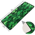 thumbnail image 2 of St. Patrick's Day Clover Runner Rug - 24"x72" Ultra Soft Non-Slip Floor Mat Washable Area Rugs for Kitchen Bathroom Entry Home Decor Gifts, 2 of 7