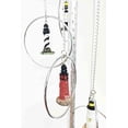 thumbnail image 4 of Five World Famous Light Houses In Rings Decor Resonant Relaxing Wind Chime Patio Aluminum And Resin Construction, 4 of 6