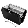 thumbnail image 1 of Parrilla Camping Herramienta Acero Inoxidable 2 a 3 personas Kits Maleta Cocina en Forma Barbacoa 30x20cm Negro Cola Maleta de barbacoa, 1 of 8