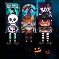 thumbnail image 2 of Halloween Door Hanging Banner, Halloween Door Decorations Halloween Party Banner for Front Door Porch Halloween Party Decor, 16 x 43inch, 2 of 7