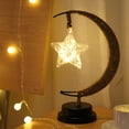 thumbnail image 4 of Kraoden Crescent Moon Lamp, Lunar Half Moon Light Enchanted Moon Night Light Fairy Light LED USB Operated, Holiday Gift for Home Decorations, 4 of 8