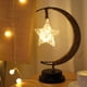 thumbnail image 4 of Luces de noche LED Estrella decorativa Hecha a mano USB Hierro forjado Luz de noche, 4 of 8