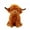 Brown, variant on Highland Cows Stuffed Animal Dolls Scottish Highland Cows Plush Toys Cute Farm Plushie Christmas Birthday Gifts for Adults Kids Boys Girls