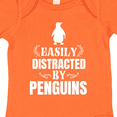 thumbnail image 4 of Inktastic Easily Distracted by Penguins Boys or Girls Baby Bodysuit, 4 of 5