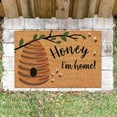 thumbnail image 3 of Halloween Decorations Inflatable Bottom Carpet Indoor Slip Decoration Festival Door Mat Outdoor Bee Home Decor, 3 of 3
