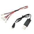 thumbnail image 3 of Cable de Carga Cable de Enchufe Cable de Carga Cable de Carga USB Accessoy Sunnimix Cable de carga 1 a 5, 3 of 8
