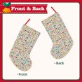 thumbnail image 2 of Salouo Famous Places Print Christmas Decorations Stockings 1 Pack 18'' Xmas Stockings Holiday Stocking Personalized Farmhouse Decor for Home Family Party Tree, 2 of 7