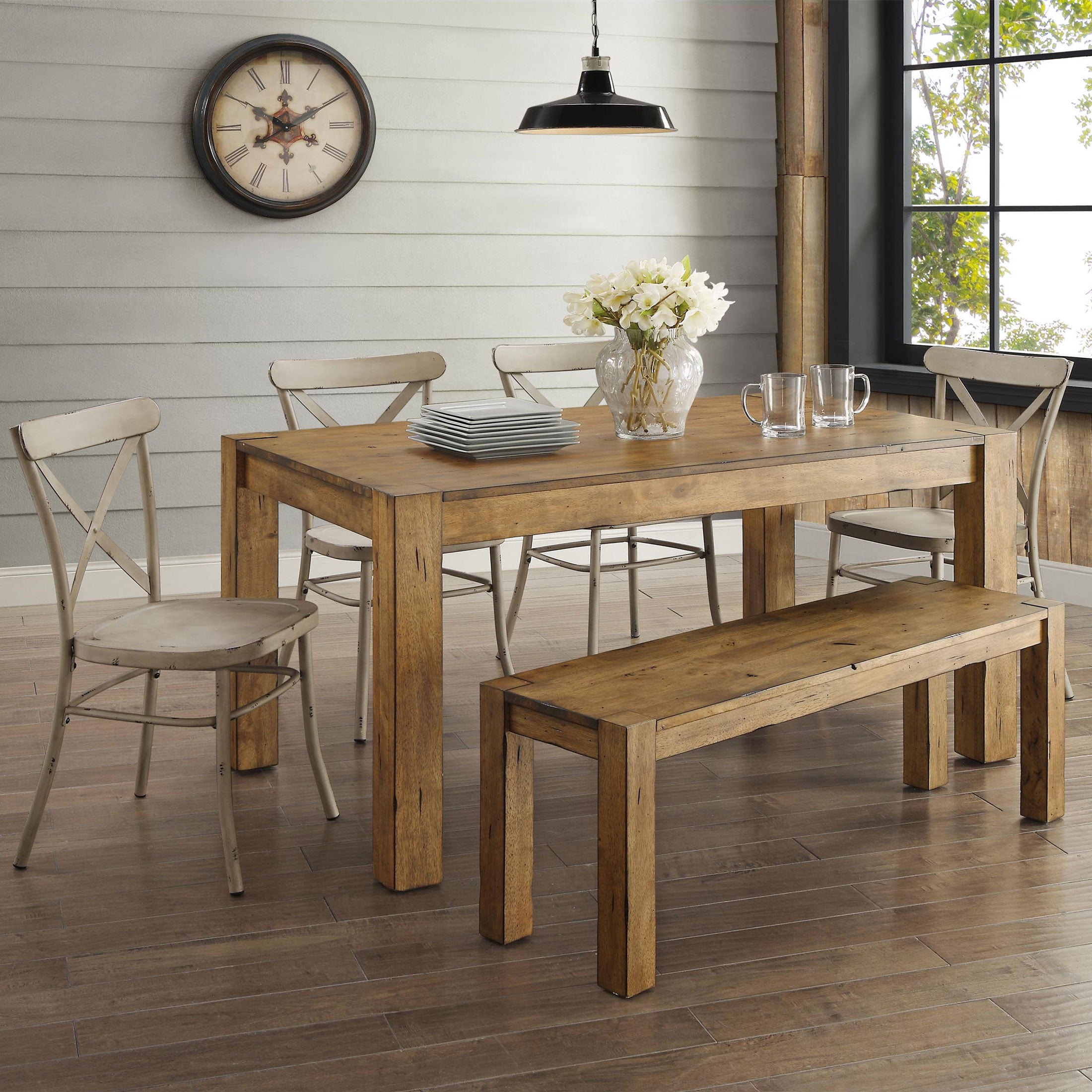 Rustic garden dining table hotsell
