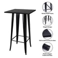 thumbnail image 2 of Modern kitchen table, Black Kitchen Table, Dining Room Table for Kitchen Dining Room & Coffee Shop., 2 of 5