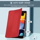 thumbnail image 4 of Funda ProCase para iPad de 9ª, 8ª y 7ª generación de 10,2 pulgadas, color rojo, 4 of 7