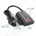 thumbnail image 2 of 2.5" 3.5" IDE SATA HDD SSD USB 3.0 Docking Station Adapter for Hard Drives, 2 of 5