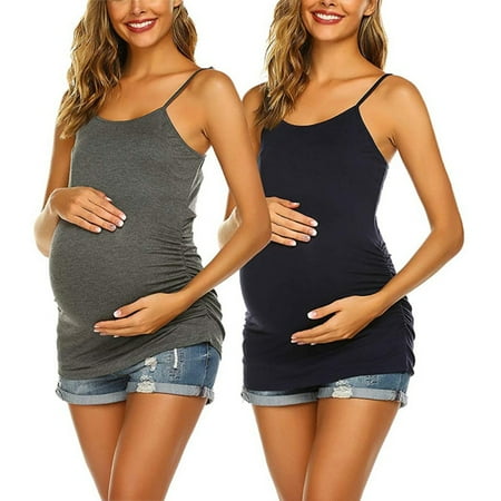 

Spdoo Maternity Nursing Tank Tops Breastfeeding Camisole Shirts 2 Pack