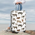 thumbnail image 5 of Salouo Cow Pattern Travel Dust-proof Suitcase Cover, Softside Suitcase Protector Luggage Cover Protector for 18-32inch ,Not Included Suitcase, 5 of 8