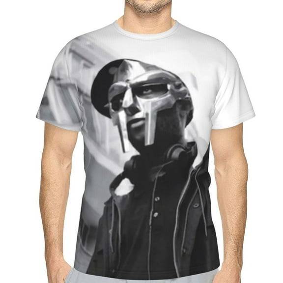 Mf Doom Unisex 3d Pattern Printed Short Sleeve T-Shirts Casual Graphics Tees Small