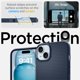 thumbnail image 5 of Funda para Celular Spigen Liquid Air iPhone 15 Azul Marino, 5 of 7