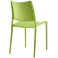 thumbnail image 3 of Modway Hipster Chaise Latérale de Salle à Manger Moderne en Plastique de 32 Pouces, Vert, 3 of 4
