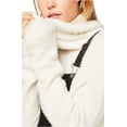 thumbnail image 3 of Free People Chandail-Over pour Femmes, Blanc, Grand, 3 of 3