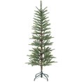 thumbnail image 1 of HOMCOM 5ft Fir Pencil Christmas Tree, Hinged Xmas Tree with 316 Branch Tips, 1 of 10