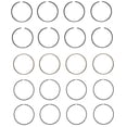 thumbnail image 2 of Premium Piston Ring Set (Standard Size) | Compatible with 92-98 AMC/Chrysler/Mitsubishi/Hyundai 2.0L 122/1997 L4 16V VINs "D,E,F,R,U" Engines | Shallow Oil Ring, 2 of 3