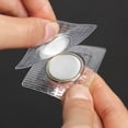 thumbnail image 4 of Invisible Magnetic Closures for Purses & Clothing, 1.18” Neodymium Snaps with PVC Cover, Dual Sew/Stick Installation, Strong Hold for DIY (18 Pieces) (18Pcs), 4 of 6