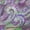 Purple, variant on Addison Rugs Dream Shag Premium Machine Washable Transitional Mosaic Waves Purple Round Rug, 8' x 8'