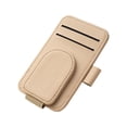 thumbnail image 1 of Soporte para gafas de sol con visera para coche, clip para gafas de sol, accesorios universales para automóviles Albaricoque, 1 of 7