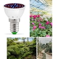 thumbnail image 4 of Harlier Led Grow Light Bulb Full Spectrum, Plant Light Bulb with 48 LEDs for Indoor Plants, E14 Socket, Grow Lamp for Hydroponic Indoor Garden Greenhouse Succulent Veg Flower, 4 of 7