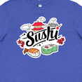thumbnail image 4 of Inktastic Cute Sushi Illustration Youth T-Shirt, 4 of 5